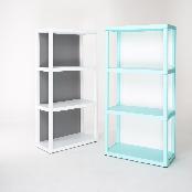 YOURSHELF 3 tier display shelves - white