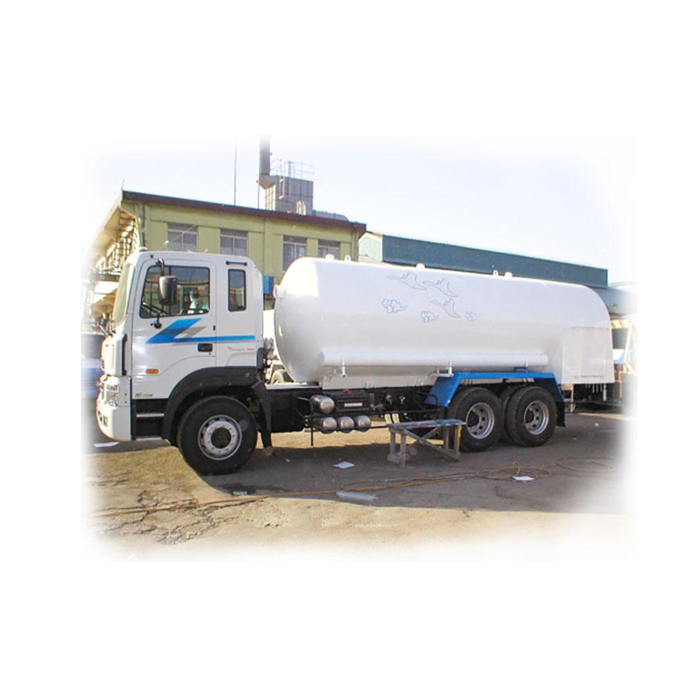 Storage and delivery Cryogenic Tank Lorry(Diameter : 1600~1750mm / Height : 6430~9192mm)