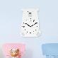 detail image1 Lovely Polar Bear non-ticking Silent Wall Clock