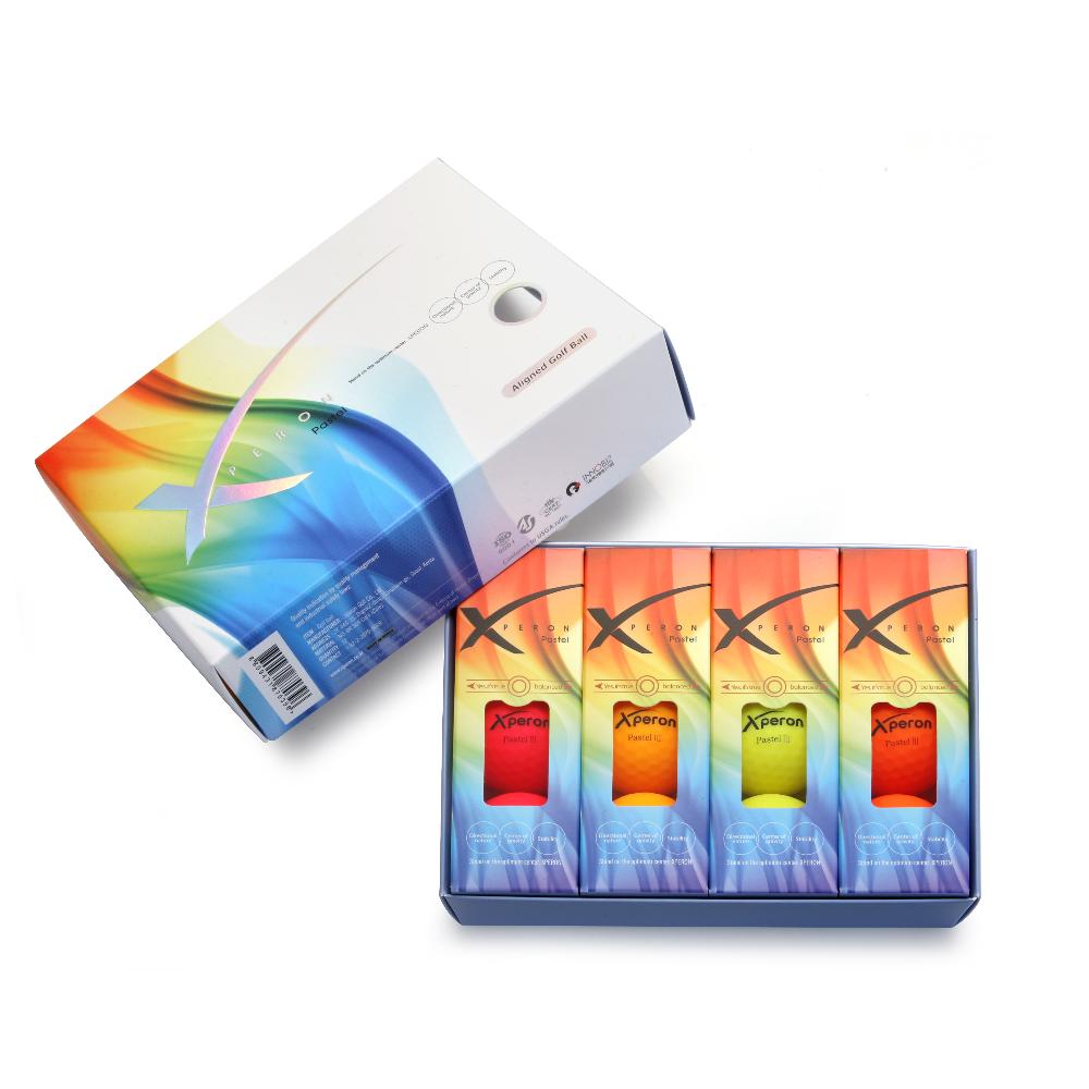 XPERON GOLF Pastel III Personalized Golf Balls (1 Dozen)