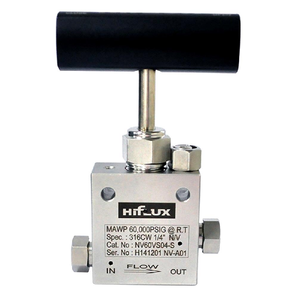 High pressure(HP) Needle Valve 1/4 inch 60000 psig Straight