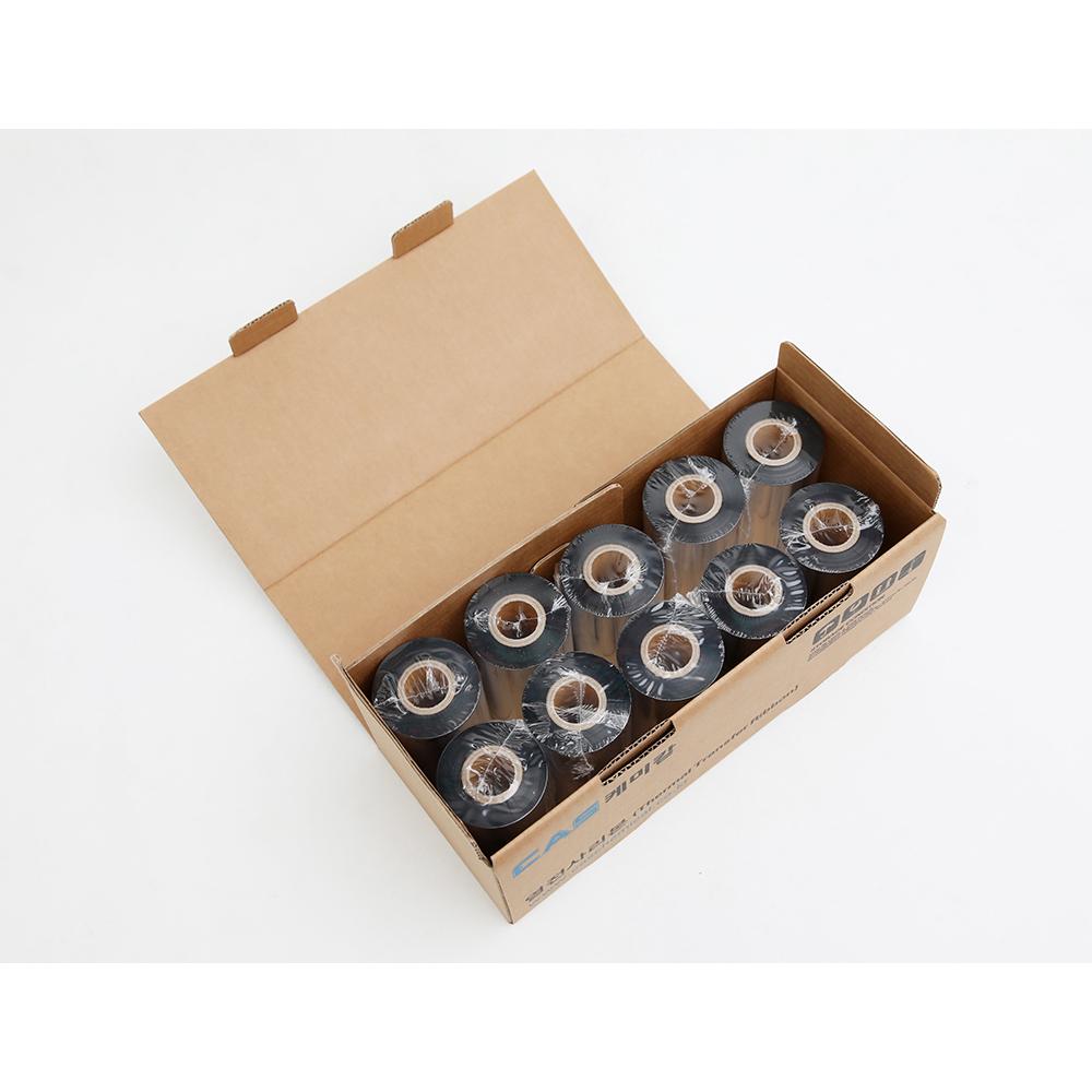 CCR WAXRESIN nearedge Thermal Barcode Ribbon, 10rolls pack for ZEBRA, TSC, DATAMAX etc