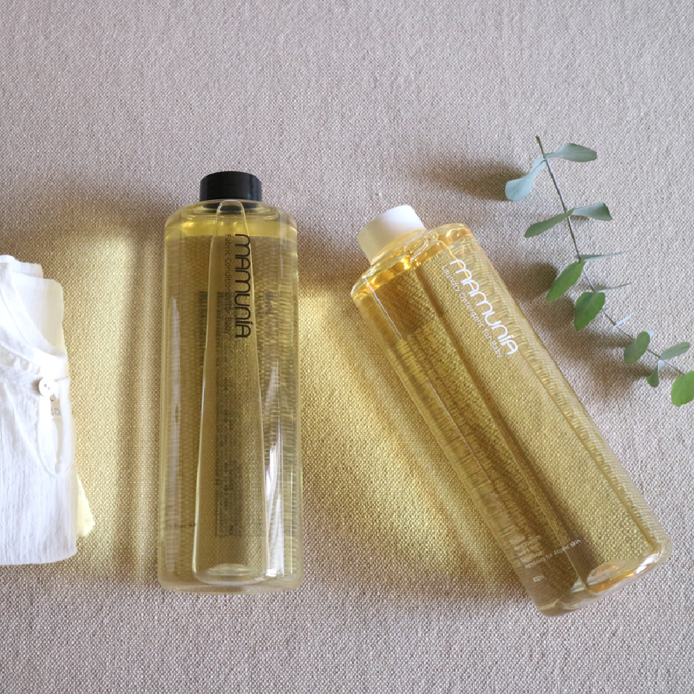 Nonionic natural vegetation surfactant MAMUNIA Fabric Conditioner for baby (made in Korea)