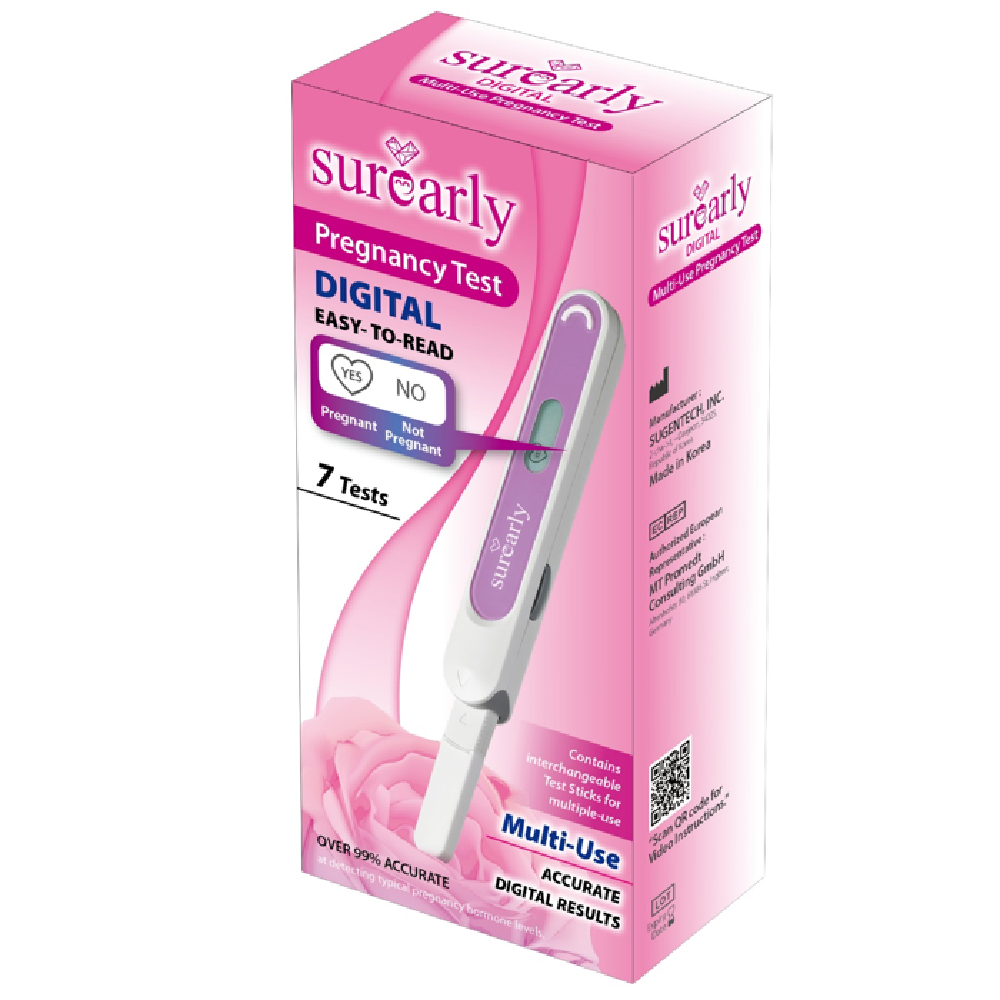 Digital Multi-Use Pregnancy Test 7 Tests