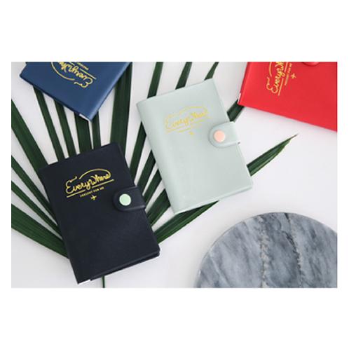 [Plan D] Everywhere Passport Case 4 Colors Passport Wallet Case