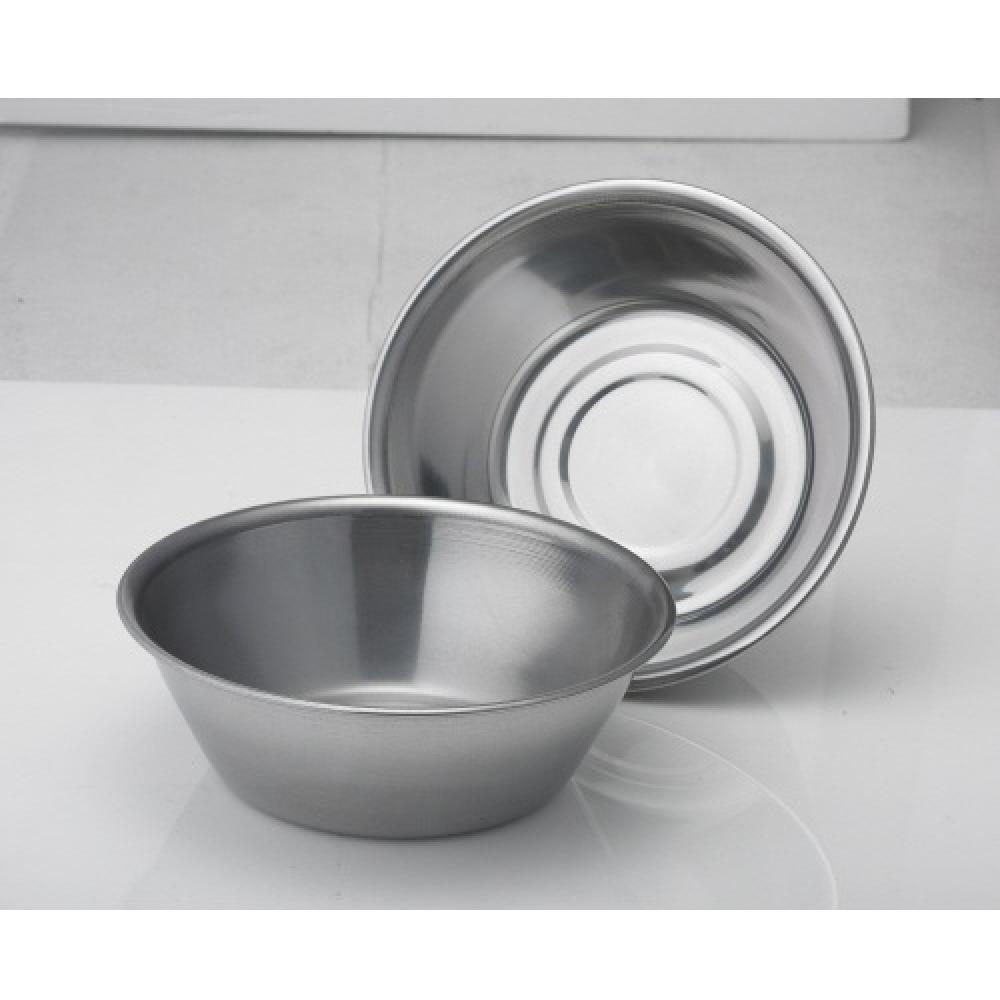 Twin large brass bowls