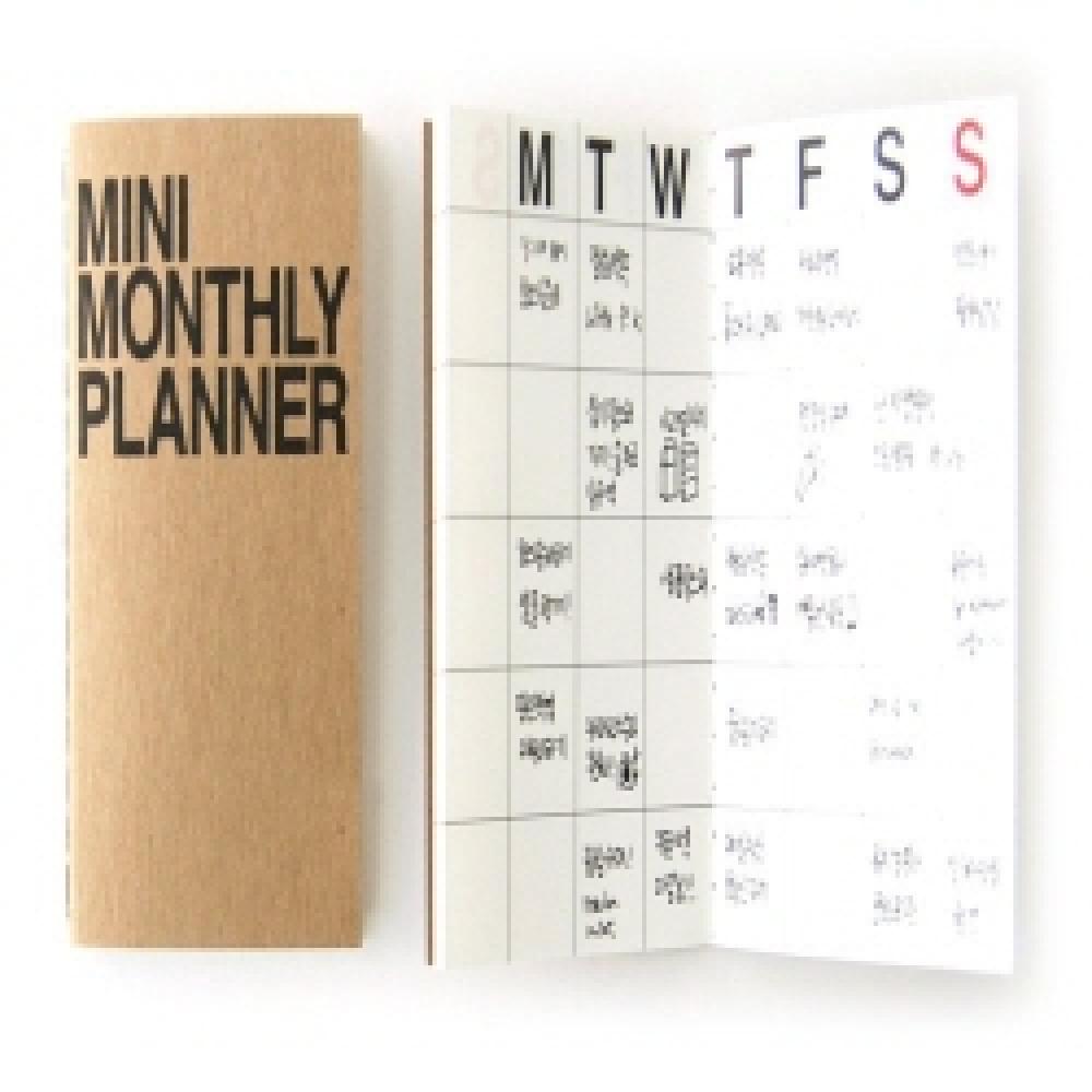 JSTORY Monthly Planner Paper Simple planner note book A3, A4, A5, A6, A7 (Medium Monthly Planner A5)