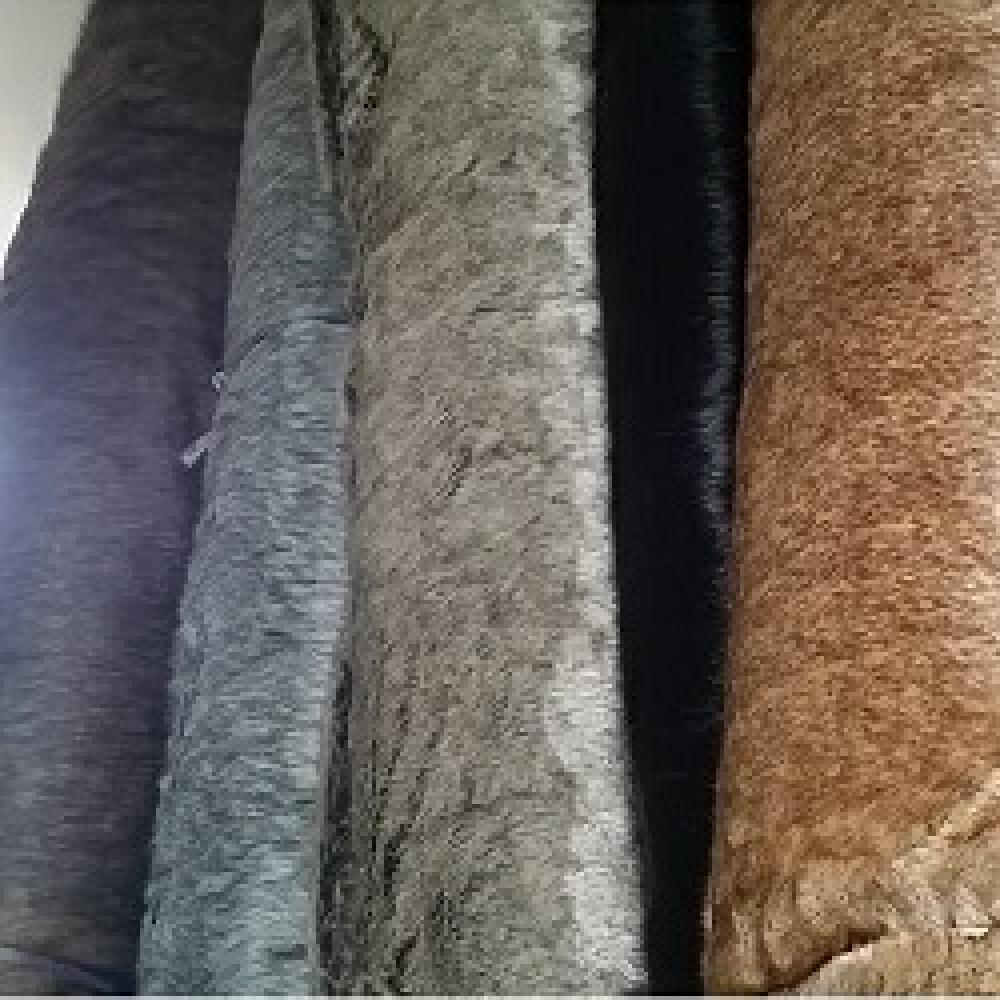 Stocklot Fabric Hi Pile Nature Color Fur