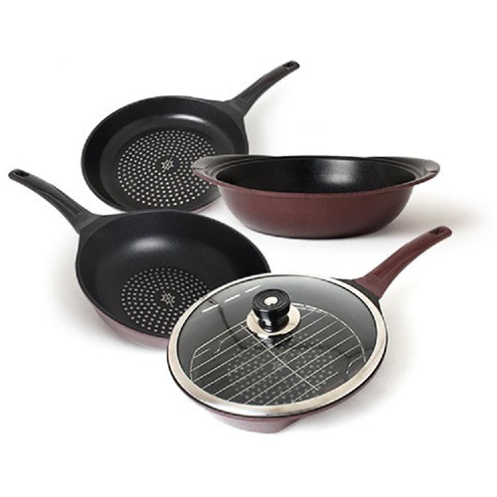 Heat Prevention Frying pan Set