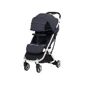 Comfortable SESTO LITE T with 3.5 large full canopy and one touch folding system (Grey, Navy)
