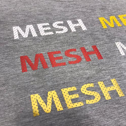 Brand new circular perforated Heat Transfer Film : MESH