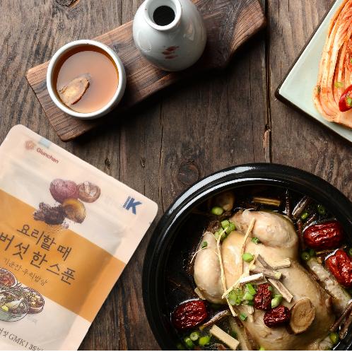 Giunchan mycelium powder for cooking