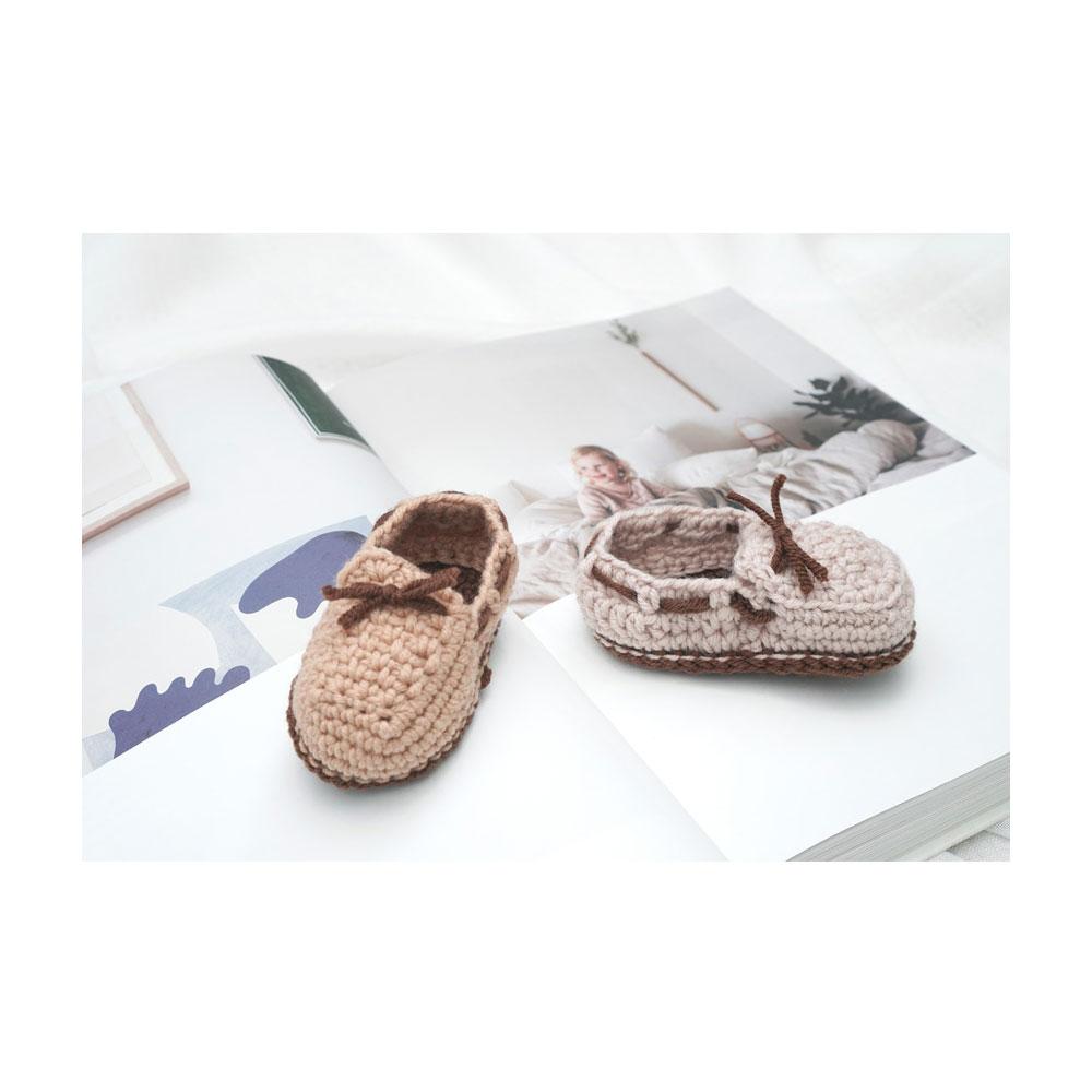 Baby Moccasins CROCHET DIY KIT