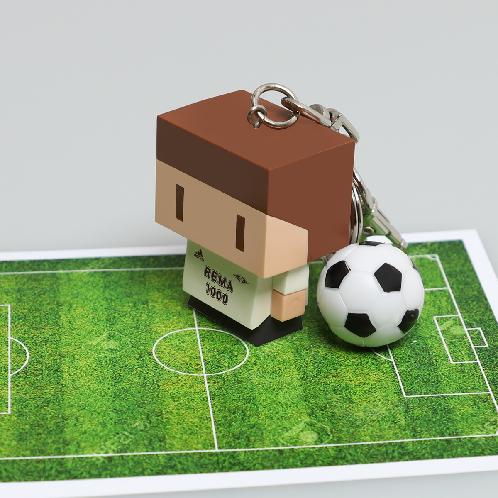KIKAKUV Custom Sports Keyring(4cm) | key ring, toy, accessory, sports, soccer, baseball