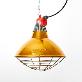 detail image2 JK HEAT PLUS JKBL210S / 300S Brooder Lamp Lamp Protector 10pcs Ued for Swine Farms 220-240V (Gold, S