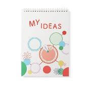 Endless Kids Binder My My Spring Note MY IDEAS B5 Plain Note Pad 40Pages, 5Packs