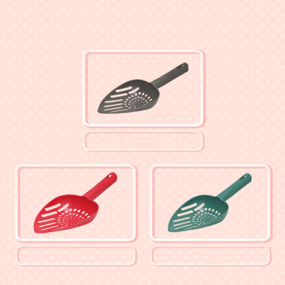 JMA&H Inc. Puppy rocket cat toilet sand shovel for time-saving, cinvenient, light and loose (red)