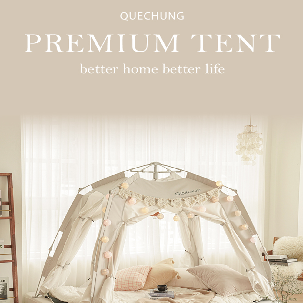 one-touch camping tent (queen)