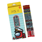 [Feelbox] Among Us Character Pencil 5pcs x 2Box(Random shipment of 2 designs)
