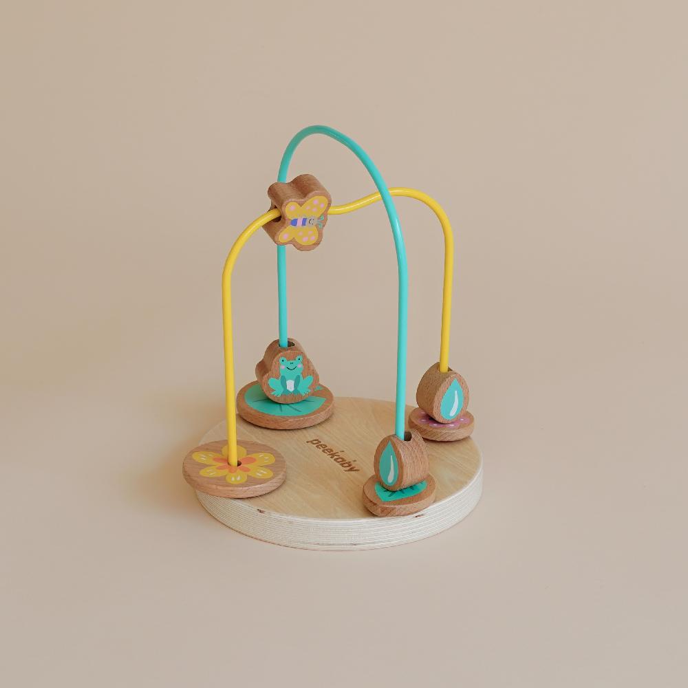 Peekaby Play Kit (7-8 months): Stage-based Montessori Baby Toy Set for Child Development