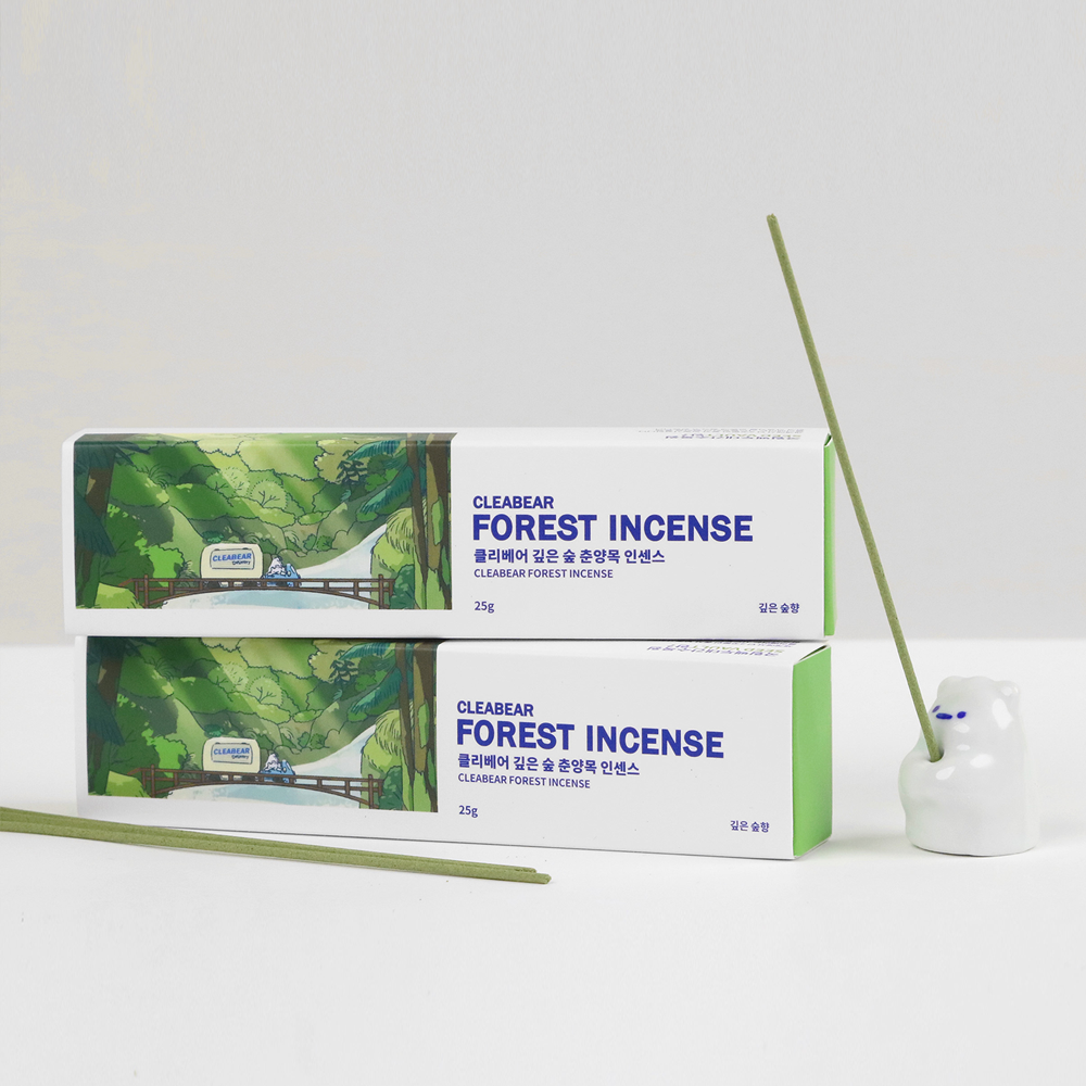 CLEABEAR FOREST INCENSE&HOLDER