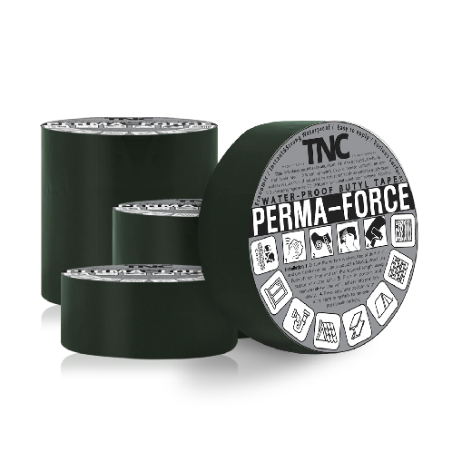 Butyl waterproof tape 5 cm - khaki | waterproof tape ,butyl tape , airtight tape, adhesive tape, tape, airtight, waterproof