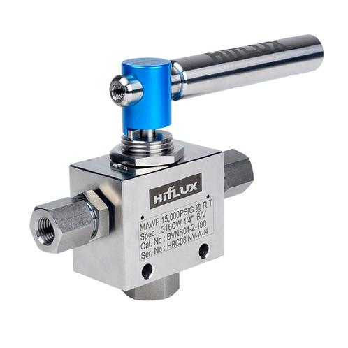 High Pressure 2-Way Ball Valve - 20,000 psi