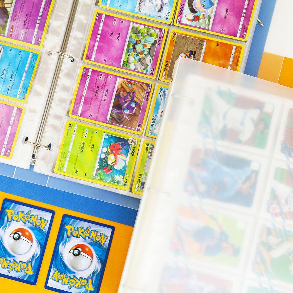 3-ring photo card binder - 9 pocket