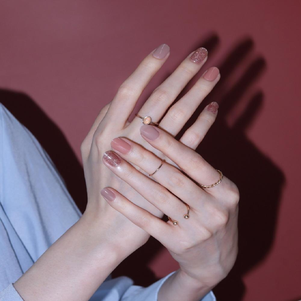 Semi-curing Gel Nail Sticker - Modern Time