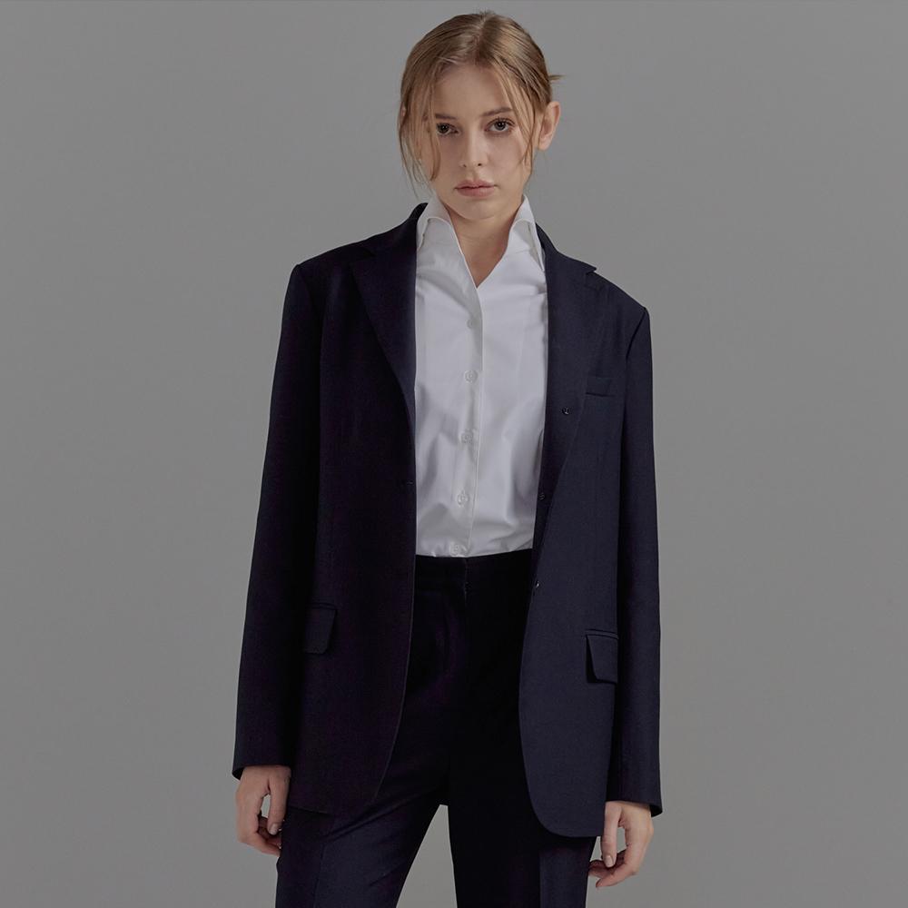 3-Button Classic Wool Jacket