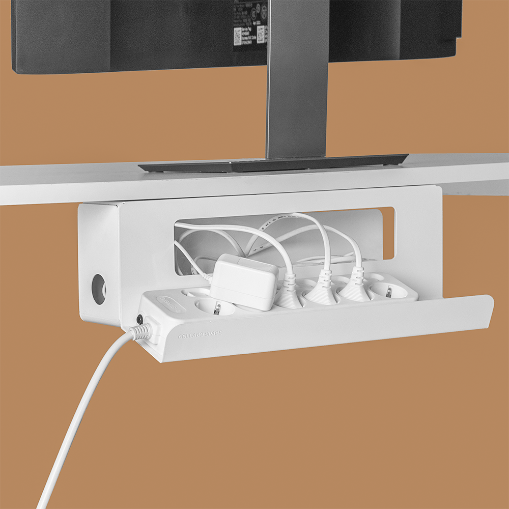 Cable Manager for Desk - Perfect Solution to Organize under the Desk