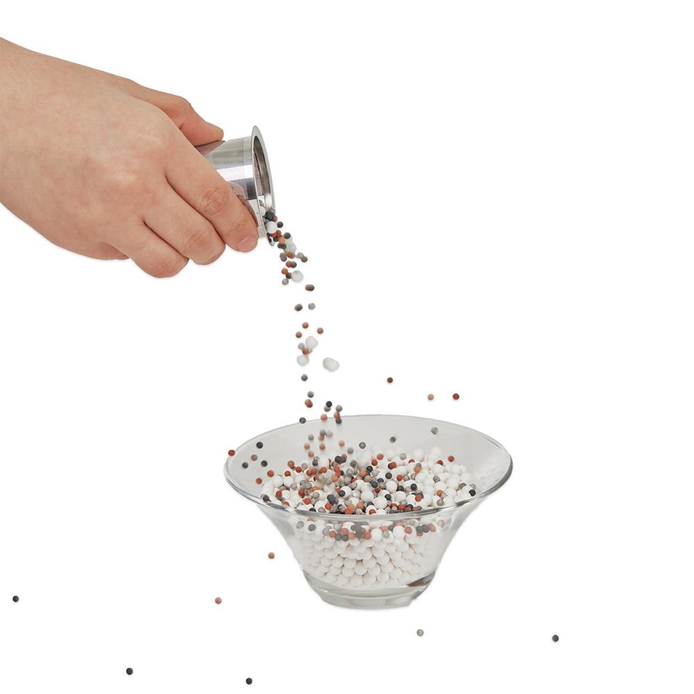 Mineral water purifier bottle stone package