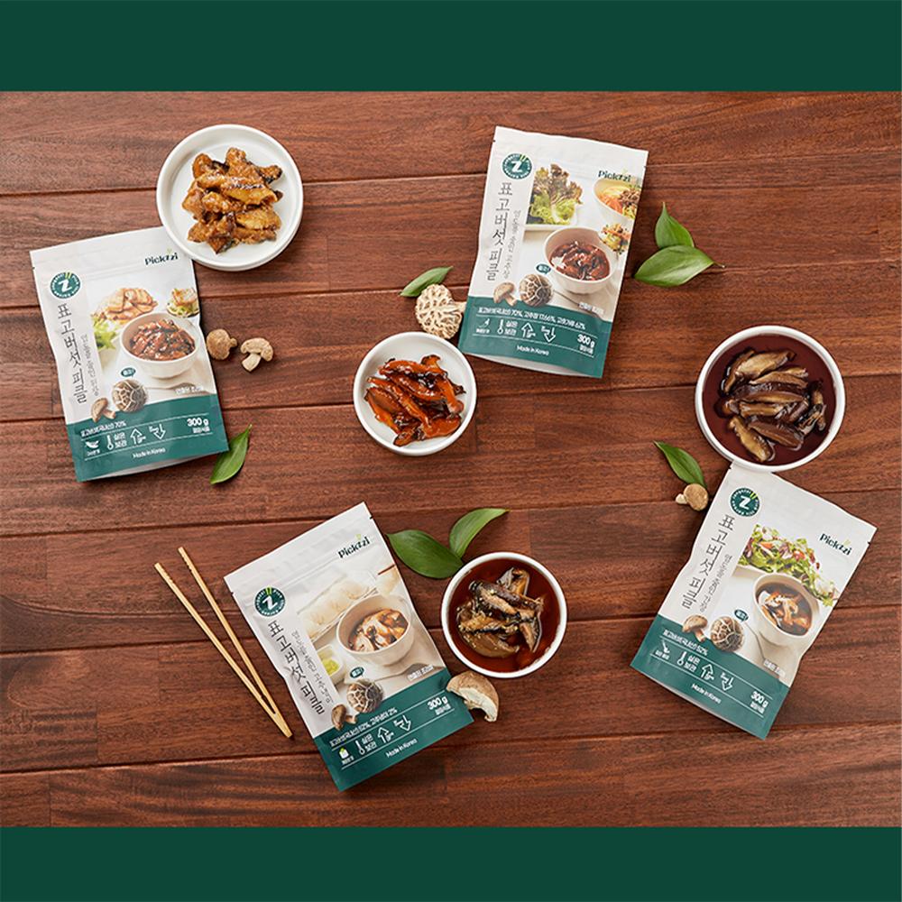 Pickzzi mushroom pickle Soy sauce 300g