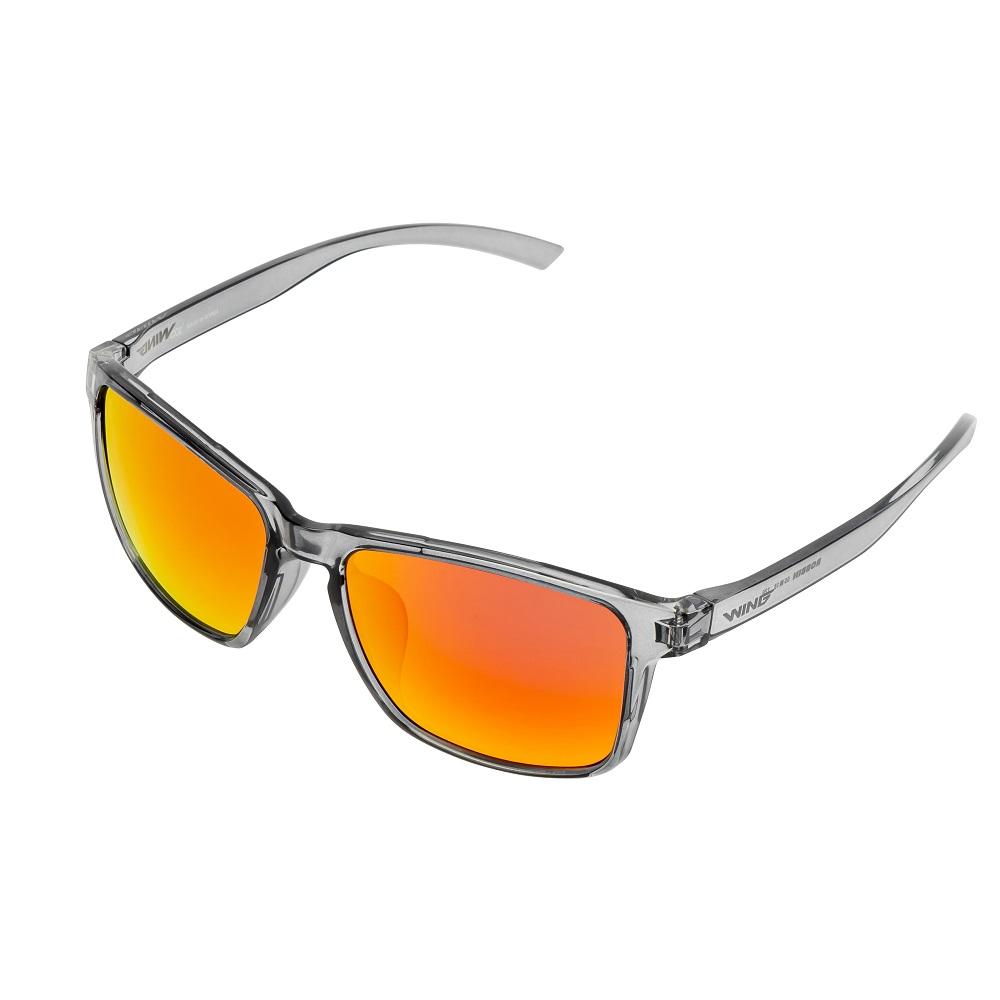[WING] ROBBIN, Mirror and Polarized Light Lens Sports Sunglasses