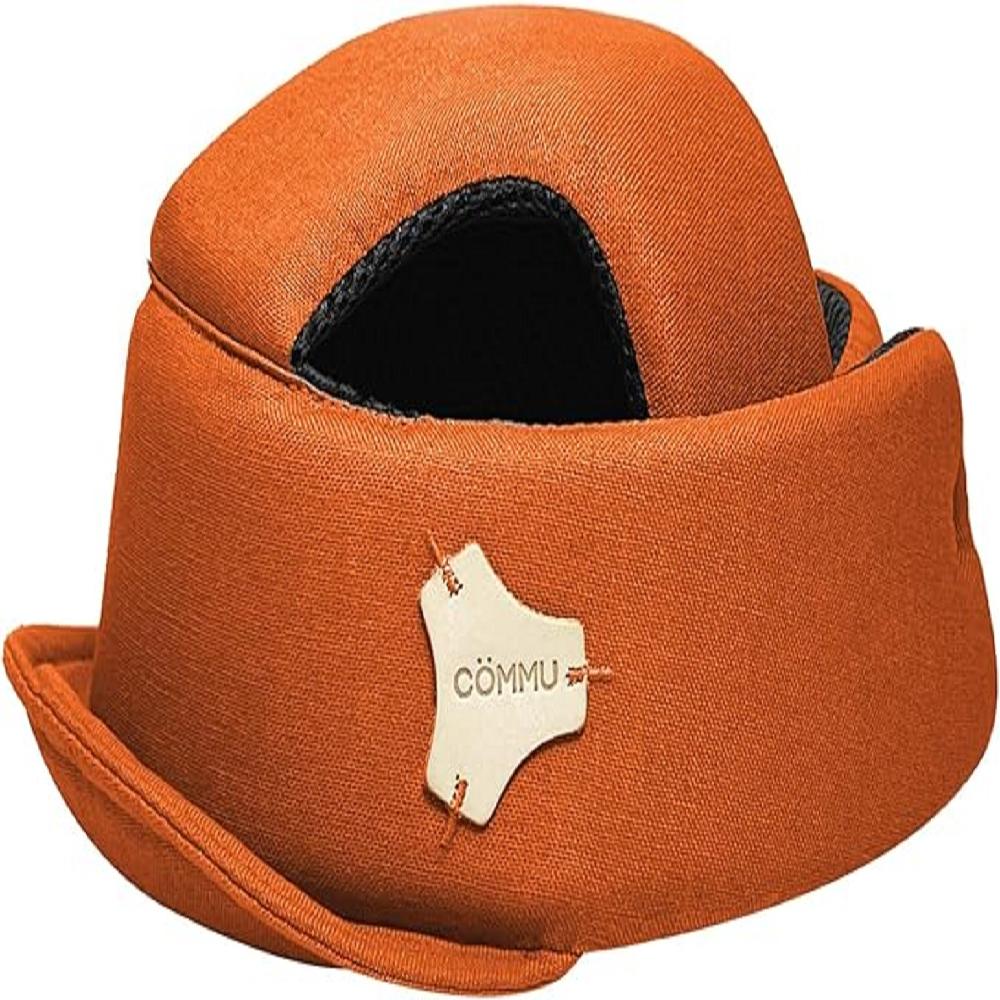 COMMU Baby Helmet for Crawling Walking Baby Head Protector(Carrot Orange) - Toddler, Infant Baby Saf