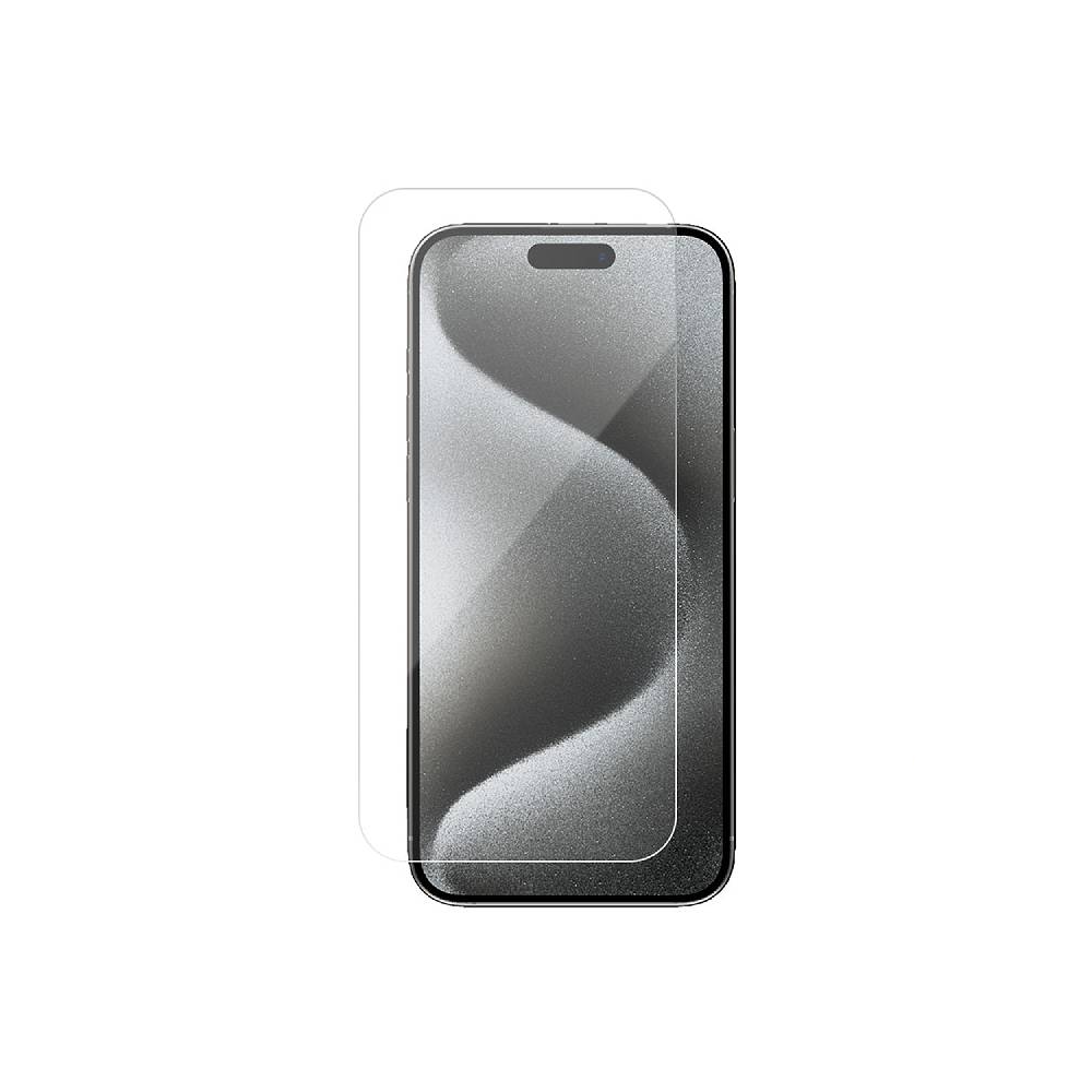 Tanglewood Bezel-less White Label Tempered Glass for iPhone 15