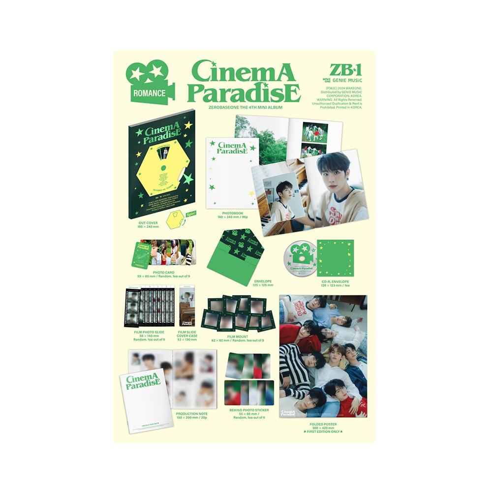 Zerobaseone - Cinema Paradise (Standard Ver)