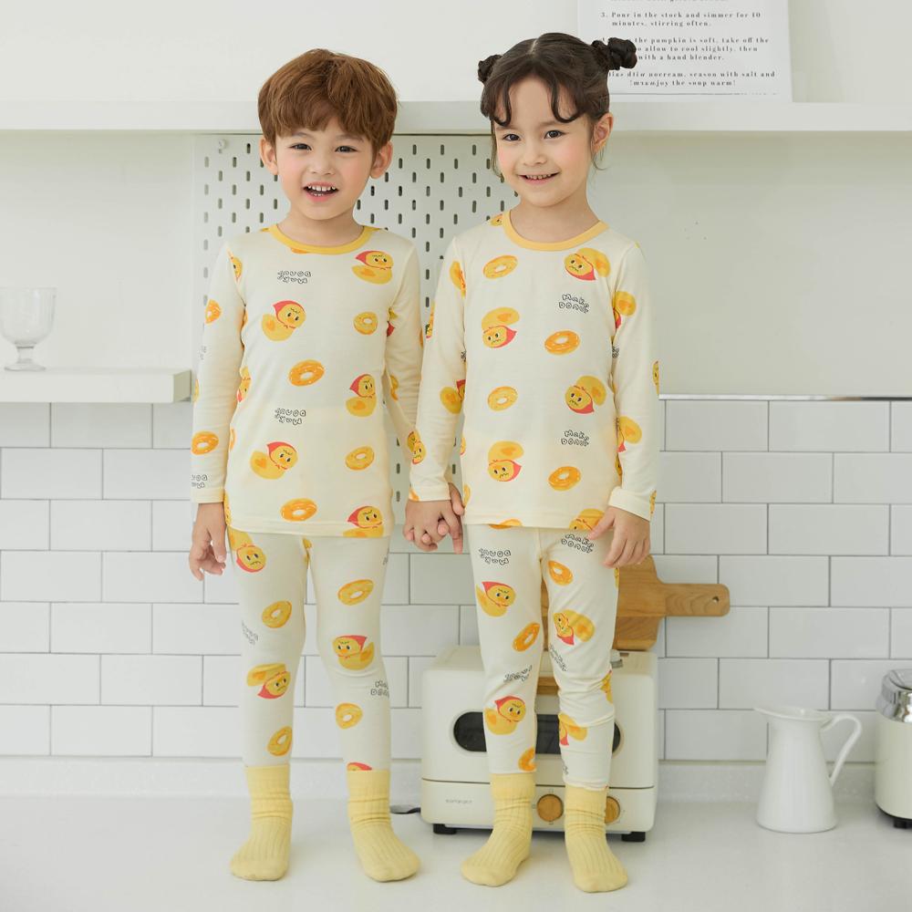 kids wear 40S 3/4 length modal <Donut duck>