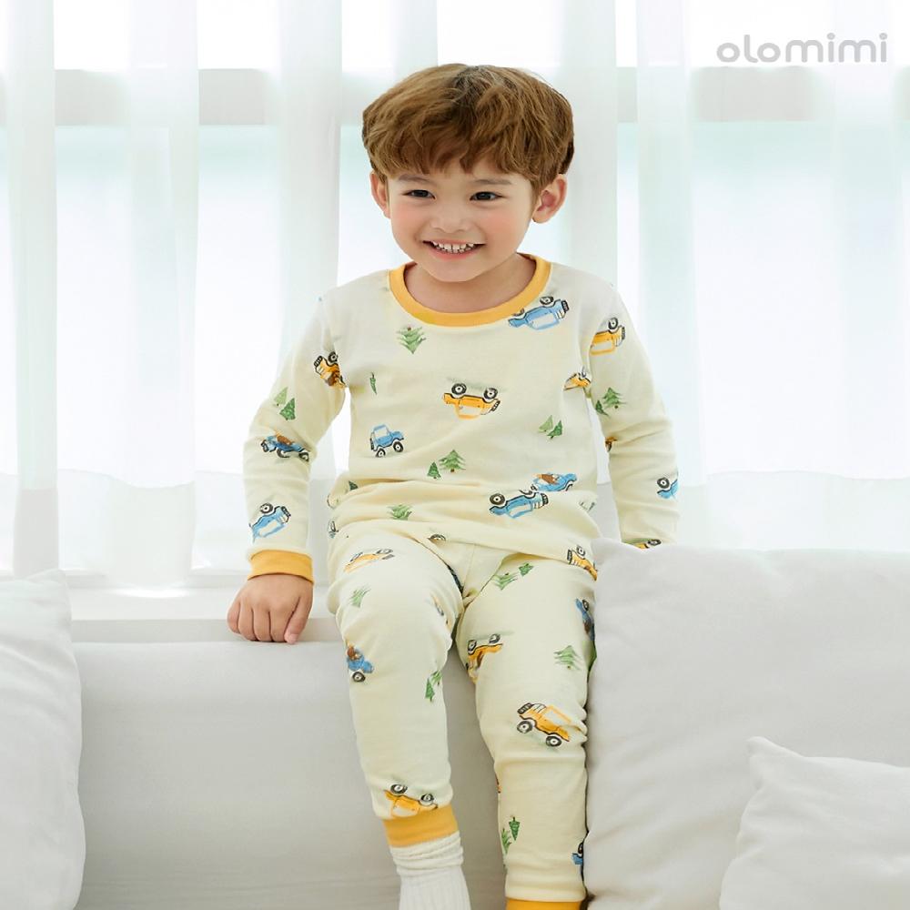 kids wear 30S 3/4 length modal <Jungle King>