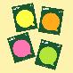 detail image3 [Shape Sticky Notes] Speech bubble, Hexagon, Heart,Circle shaped Sticky Notes