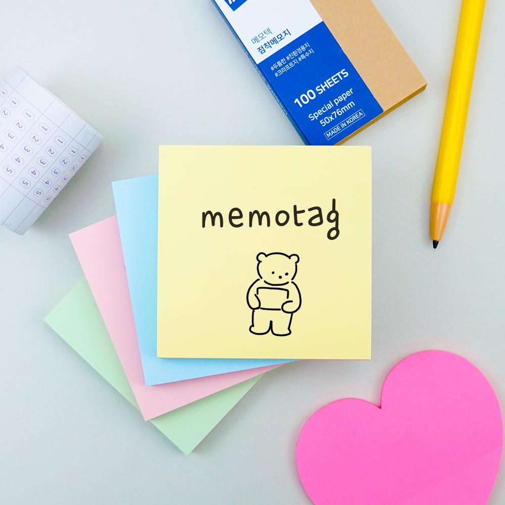 [3x3 Inches] Most Popular Size Sticky Notes in Pastel Colors