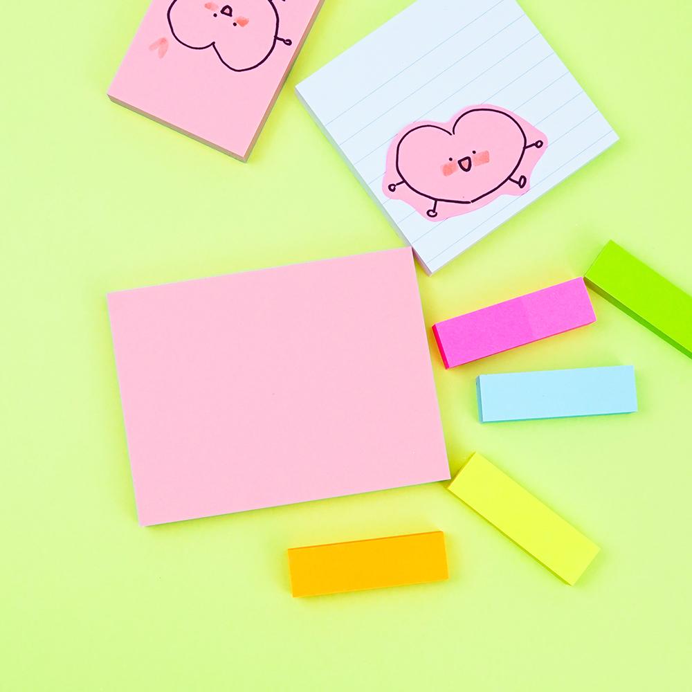 [4x3 Inches] Large Sticky Notes (100x76mm) – Perfect for To-Do Lists and Memos
