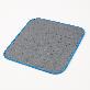 detail image1 Korea-Made 16in X 16in Microfiber Carbon Car Wash Towel for Cleaning and Polishing 380GSM