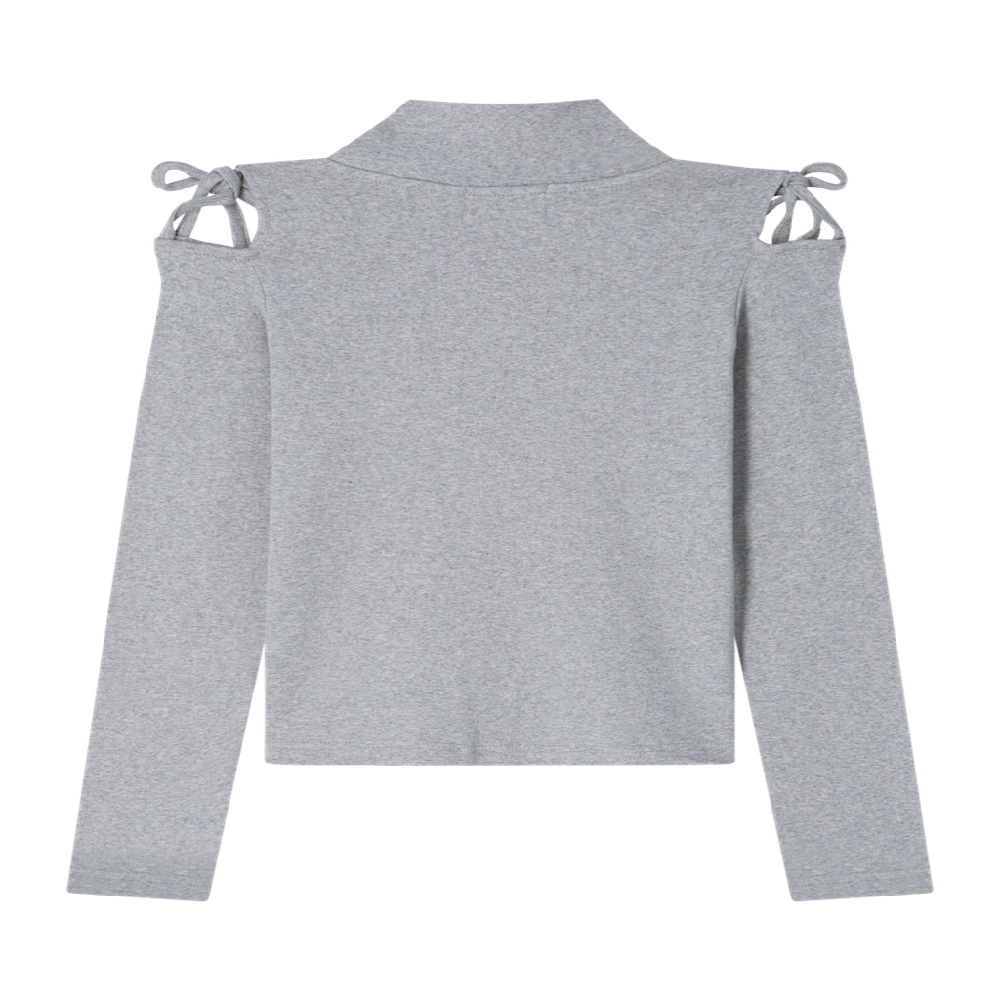 Saint Doll Open Shoulder Zip-up